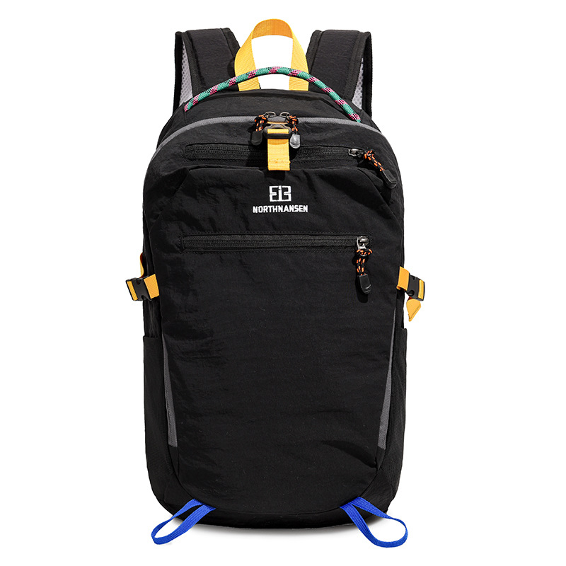 Dopamine Color-blocked Backpack for Women 2026 New Outdoor Hiking Backpack Lightweight Sports Travel Backpack