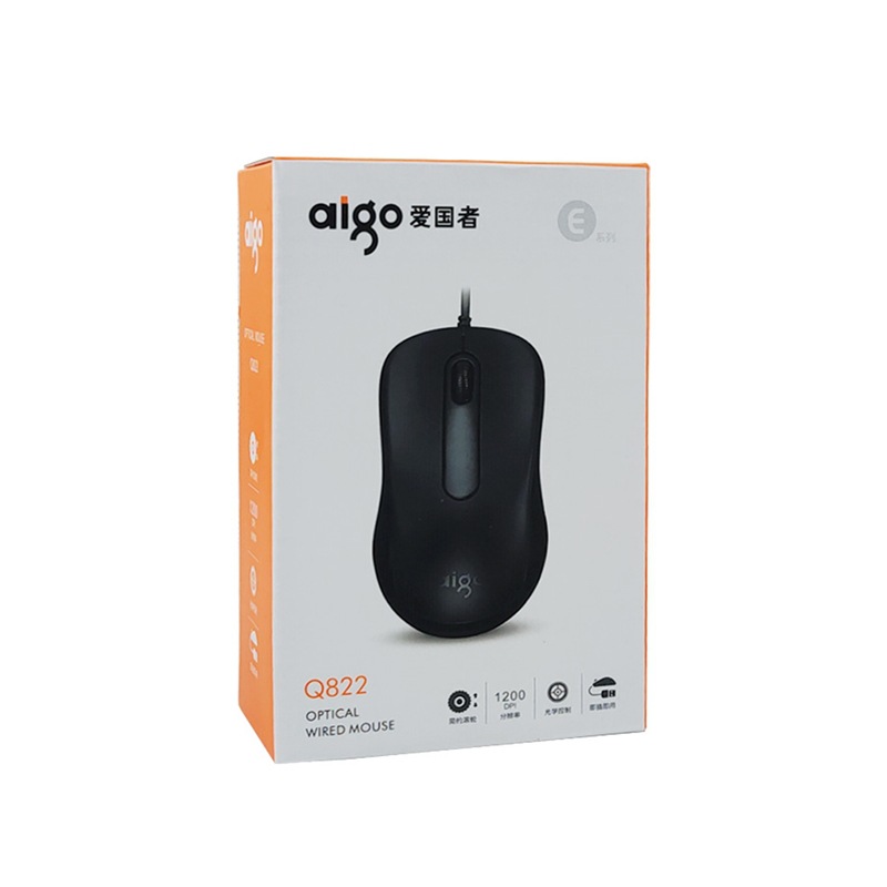 Aigo/Patriot Q822 National Good Thing Wired USB Mouse Notebook Desktop Business Office Computer