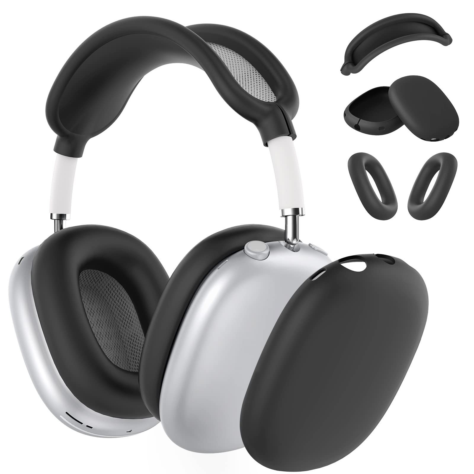 Suitable for Apple AirPods Max Headphone Case TPU Headphone Shell Over-Ear Headphone Protective Cover Silicone Protective Cover