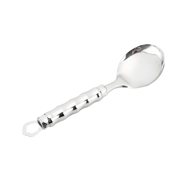 Thickened 201 stainless steel kitchenware set, fish spatula, soup spoon, high temperature resistant spatula, anti-scald, kitchen, hotel, home use