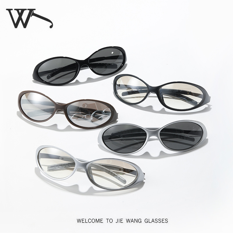 New Sunglasses Outdoor Hiking Sun Protection Sports Goggles Small Frame Sunglasses