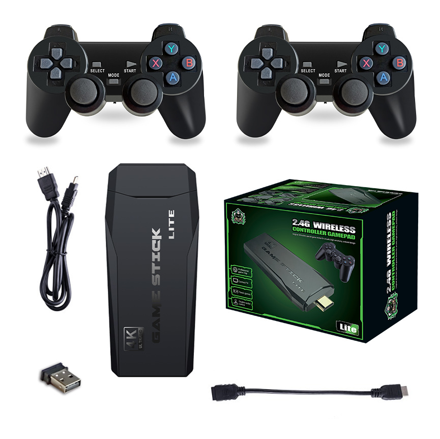 Game Console M8-4K 2025 Upgraded Version HD Wireless Remote Arcade TV Game Console Home Nostalgia