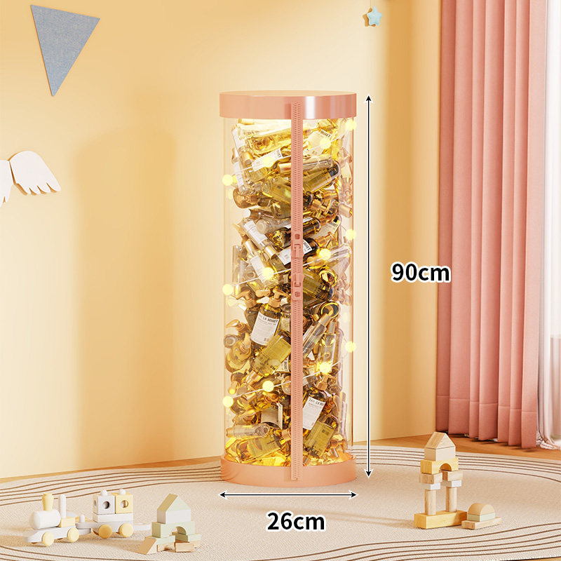 拉链款【粉盖＋小夜灯】 26cm*90cm