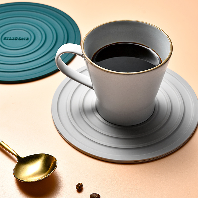 Kitchen Gadget Silicone Heat Insulation Placemat Pot Mat Dining Table Mat Household Anti-Hot Mat Cup Mat Heat Resistant Mat