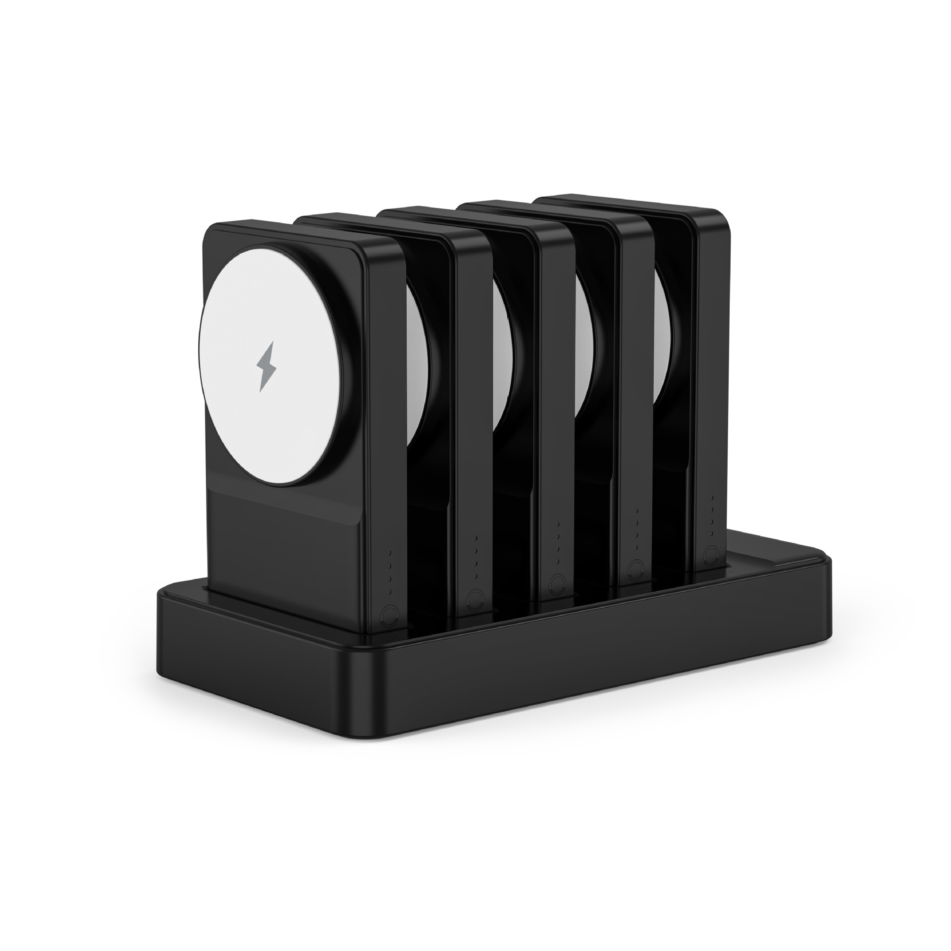 Scan-free shared mobile phone magnetic power bank PD20W output USB-A-C one-to-ten fast charging magnetic sharing