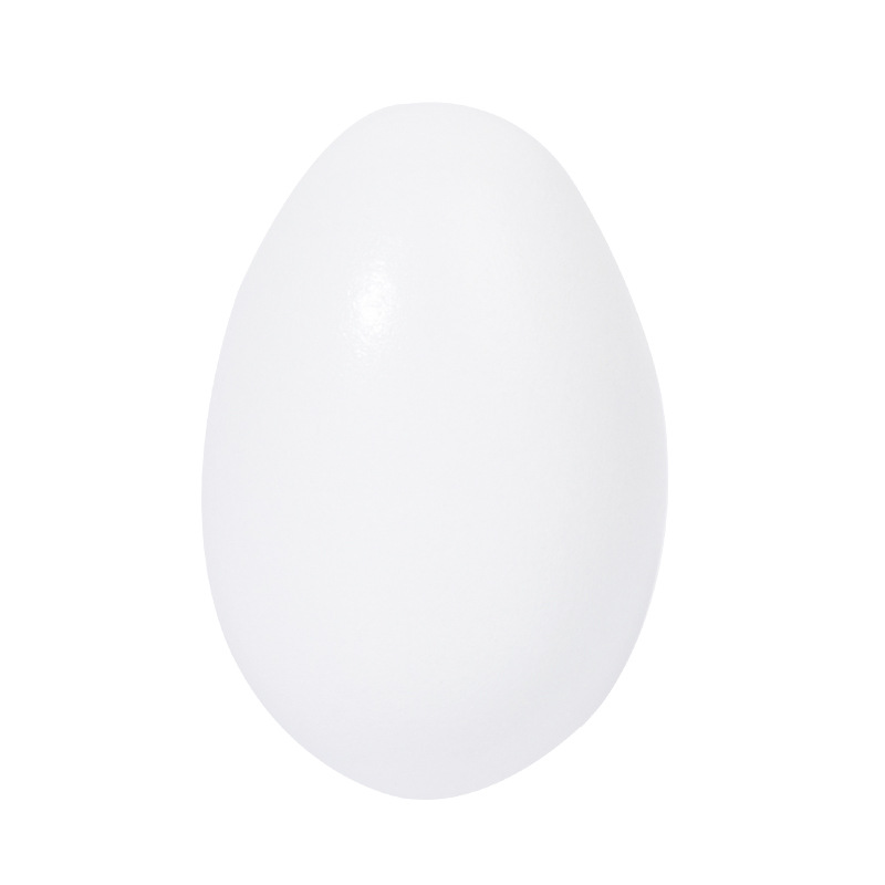 Wooden Simulation Eggs and Duck Eggs Children's DIY Hand-painted Easter Eggs Pretend Play Toy