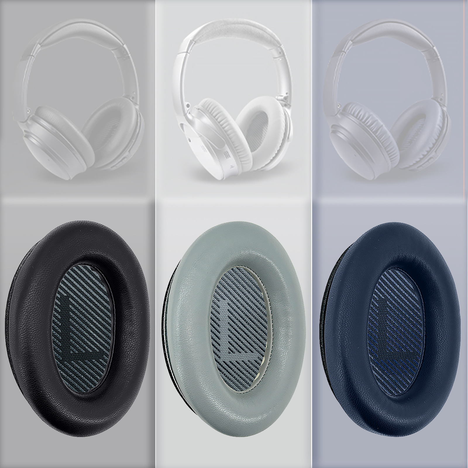 Applicable to Bose QC35 QC25 QC15 QC2 AE2 QC45 lambskin ear pads ear covers sponge covers