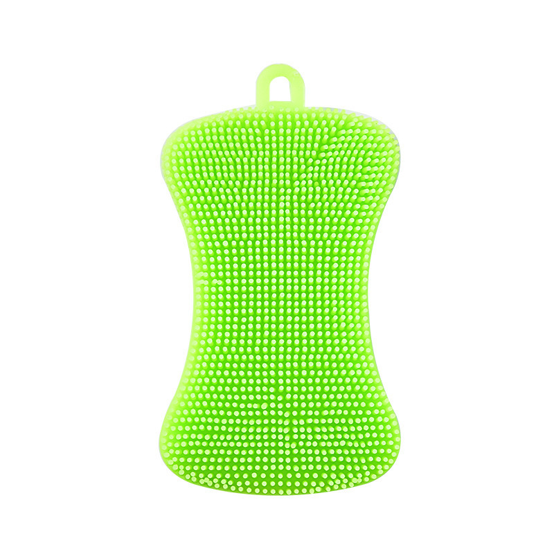 Multi-Color Silicone Dish Brush for Home Use Decontamination Soap Cleaning Brush Durable Kitchen Tool