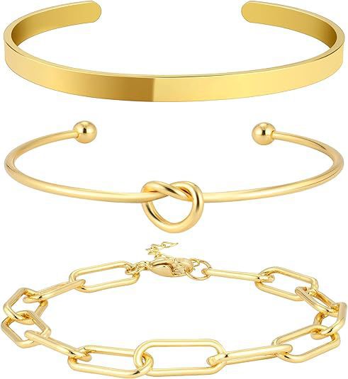 Bohemian Minimalist Hand Jewelry Metal Chain Women's Set 5 Multi-Layer Chain Simple Bracelet