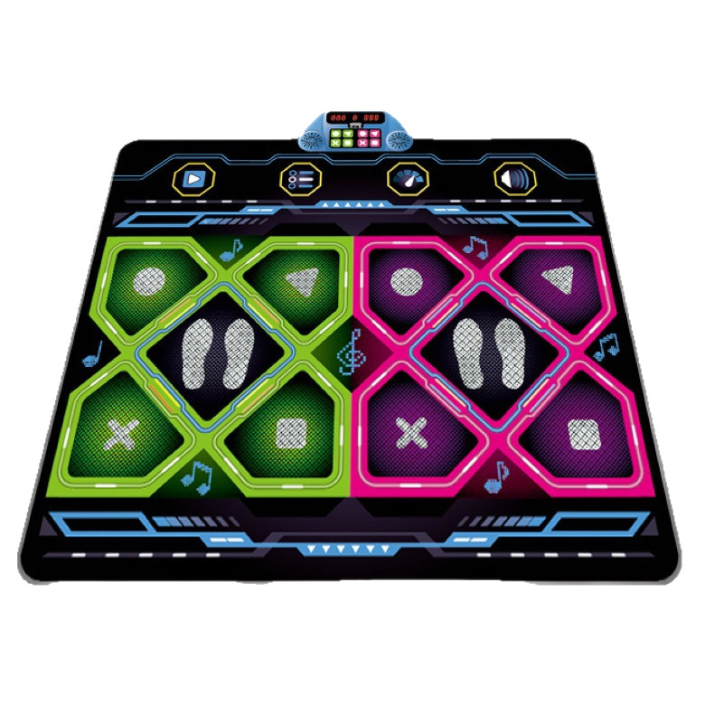 Children's Double Dance Mat Music Pad Rhythm Level Breaking Stress Relief