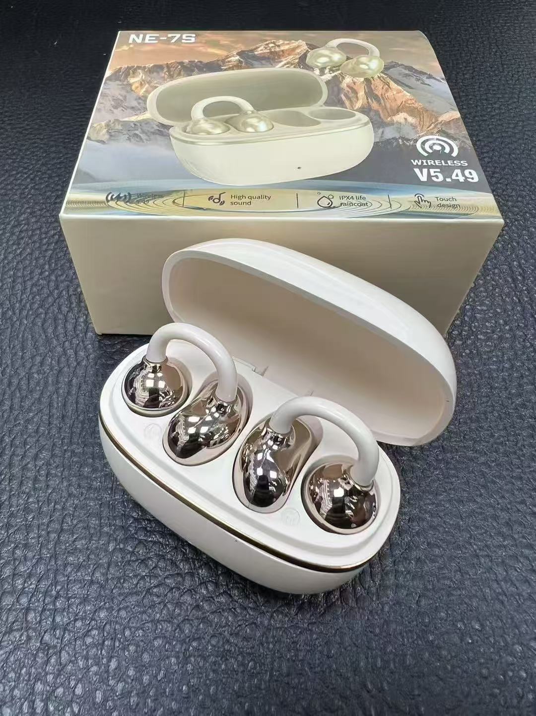 NE-7S Huaqiang North sports non-in-ear true wireless Bluetooth earphone new clip-on