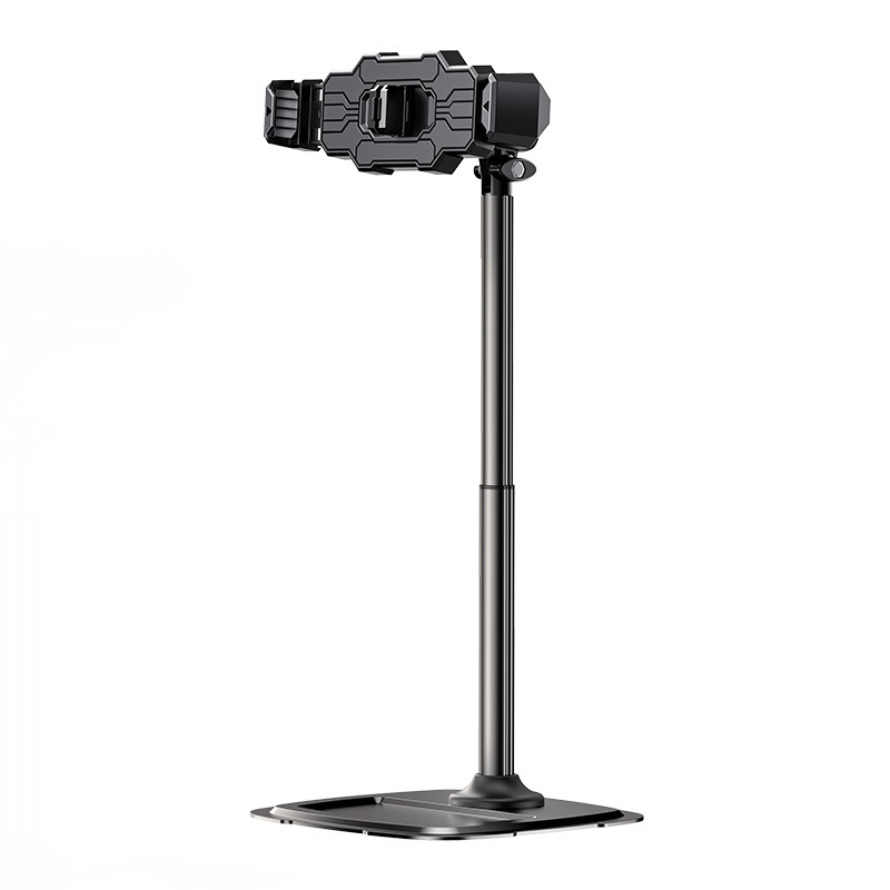 Live Streaming Stand D-02 Dual Position Telescopic Desktop Phone Stand Metal Lazy Video Shooting Stand
