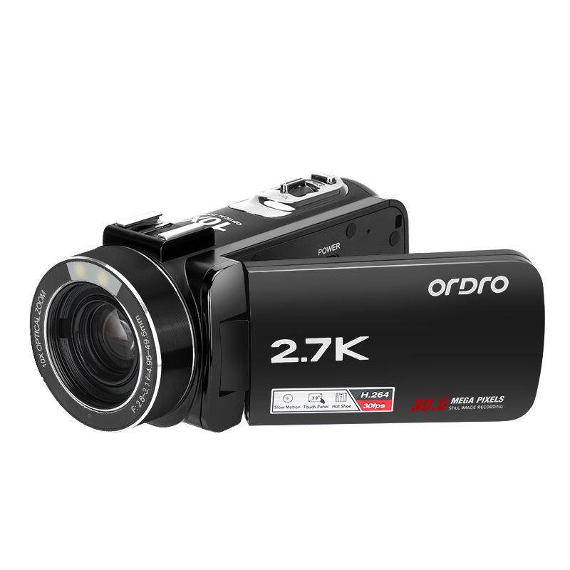 Ordro Z82Plus New Upgrade 2.7K Optical Zoom Digital Camcorder Home Live Streaming Camera