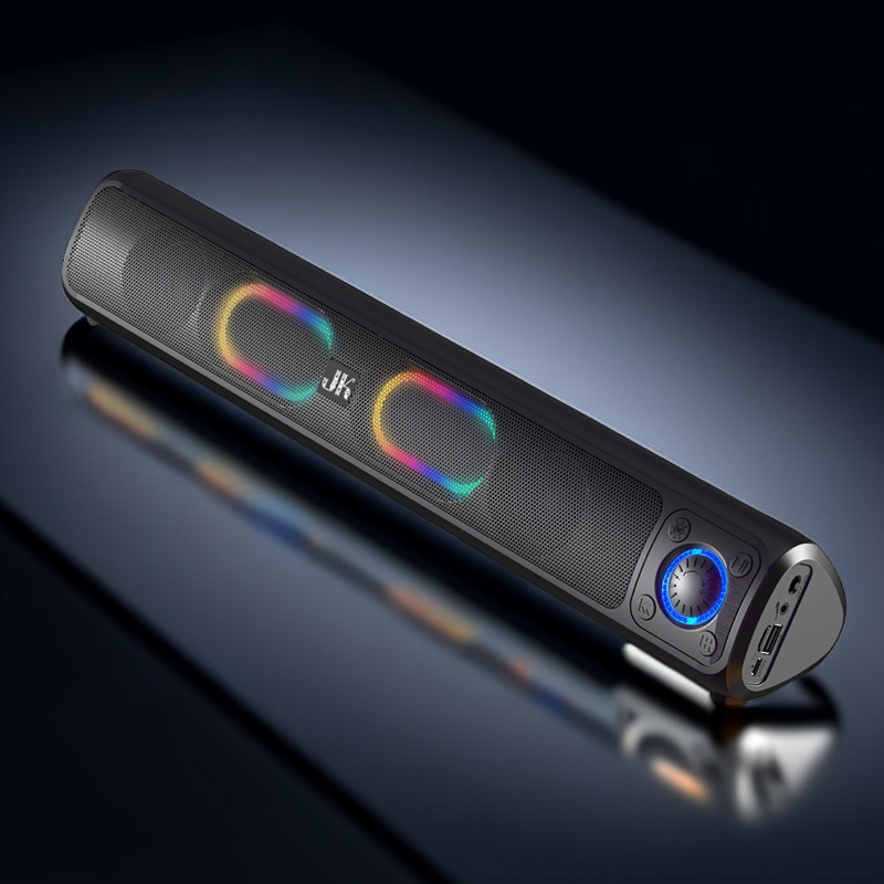 jk1322 Bluetooth speaker heavy bass subwoofer large volume dual speaker mobile phone computer home living room plug card speaker
