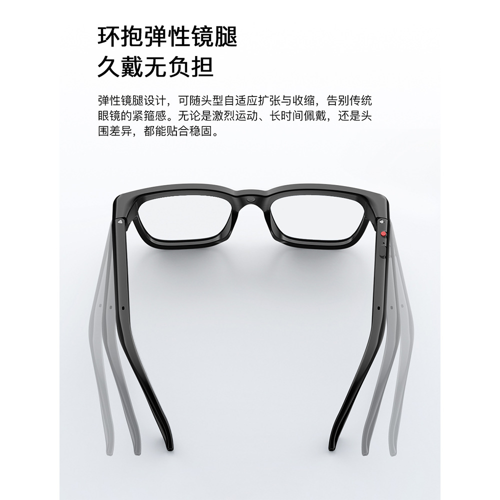 Smart Glasses AI Translation Smart Photo Video Bluetooth Translation 8MP Camera Black Technology Multifunction