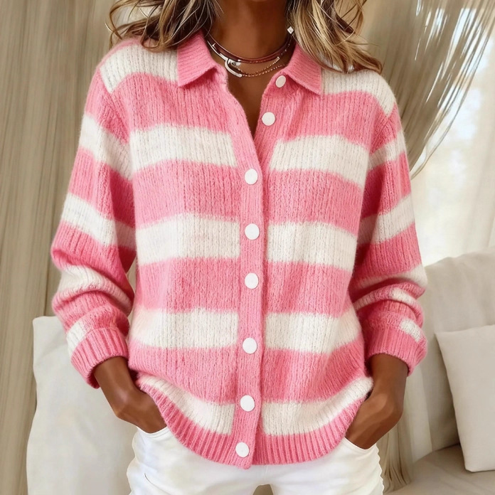 2025 Independent Station Autumn Women's Unique Plaid Print Long Sleeve Shirt Top