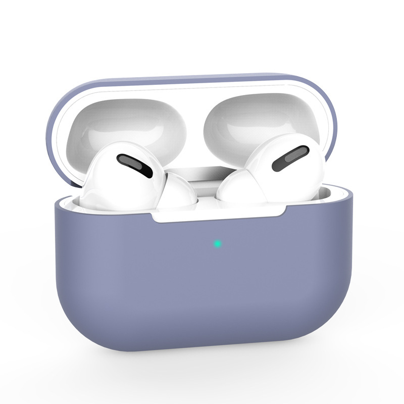 Suitable for Apple Headphone Protective Case AirPods Pro Silicone Headphone Case Wireless Bluetooth Headphone Protective Cover