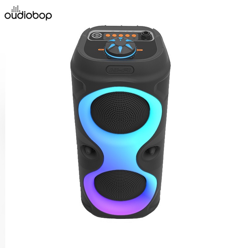 Mobile Multimedia Bluetooth Speaker with RGB, USB, BT, FM