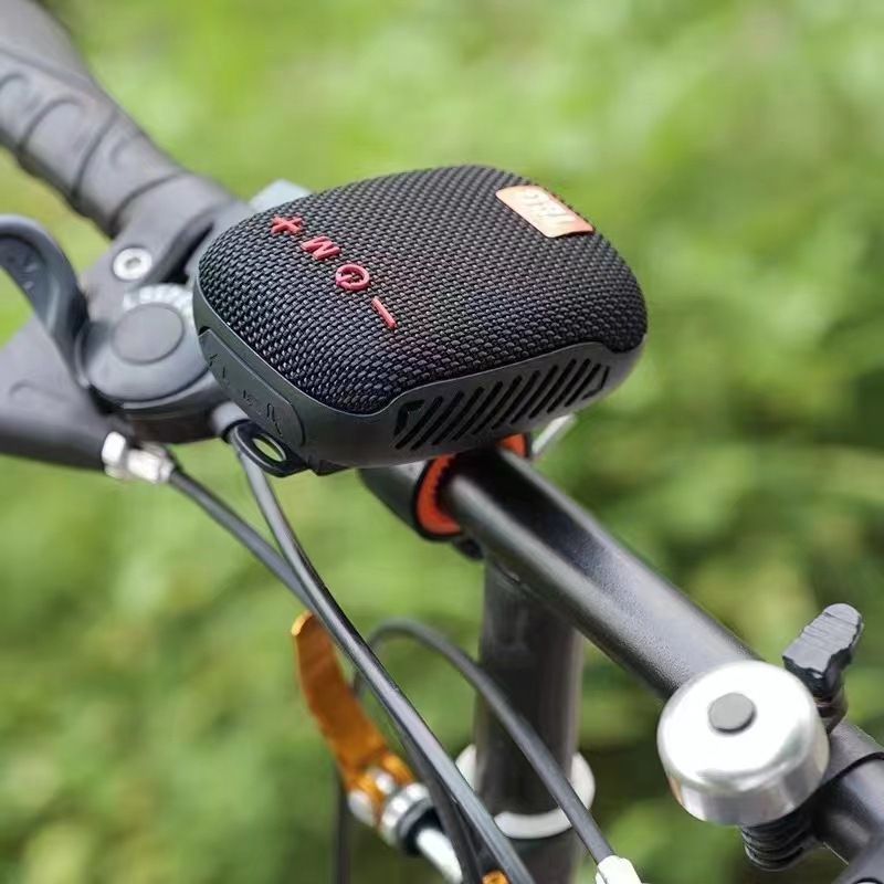 New Outdoor Cycling Speaker TG392 Fixed Bracket Heavy Bass Portable Small Speaker Card TWS Bluetooth Speaker
