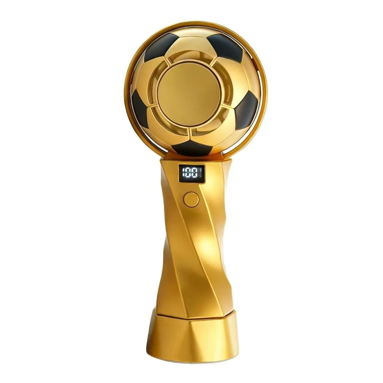 2026 Football Handheld Fan Cooling Turbo Portable Wearable Neck High-Speed Cold Compress Charging Fan