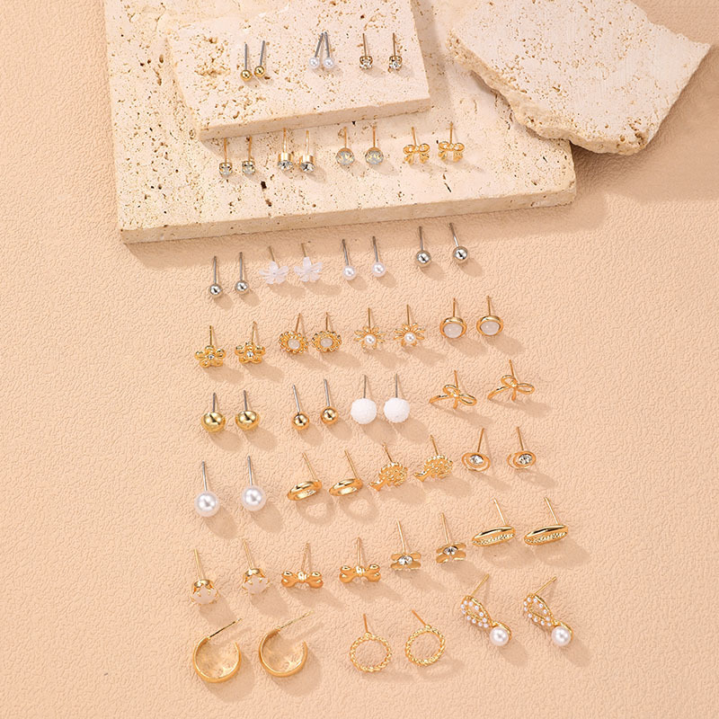 EZ5891 Earrings Simple Student Earrings Women's Ear Accessories
