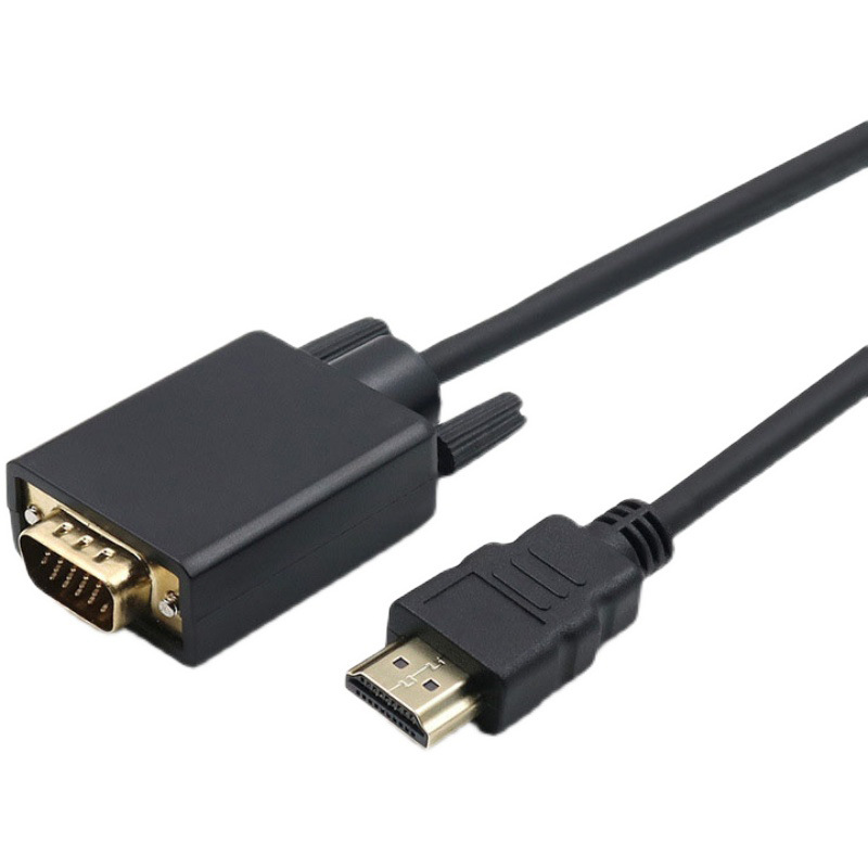 HDMI to VGA adapter cable HD 1080 laptop projector converter HDMI to VGA conversion cable