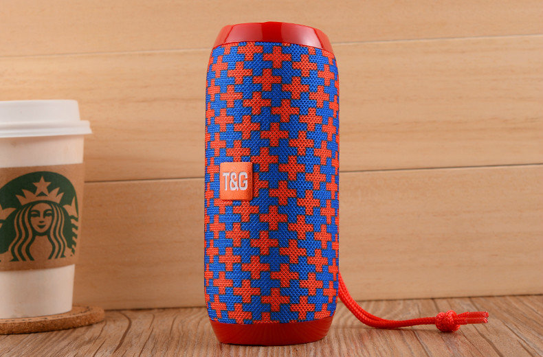 Fabric TG117 Wireless Bluetooth Portable Speaker Home Leisure Card Slot Subwoofer Music Device