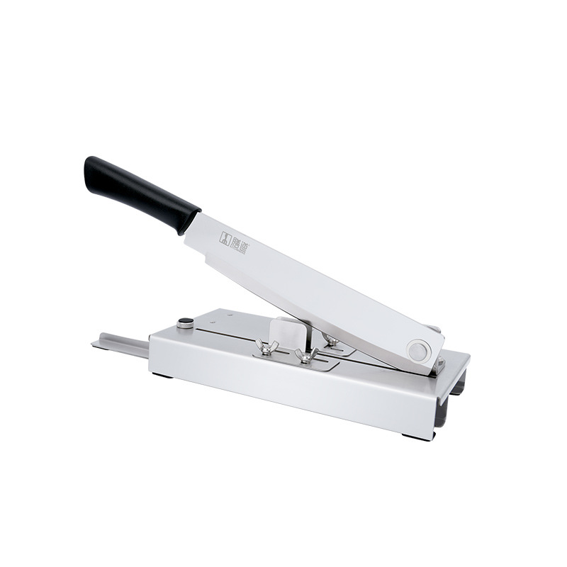 Shandao Split Continuous Cutting Machine, Chicken Feet Guillotine, Commercial Half-cut Chicken Feet, Duck Head, Peach Stainless Steel Guillotine