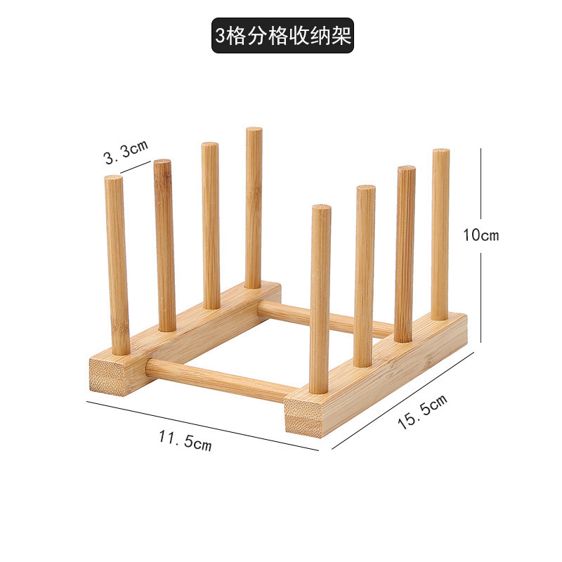 Kitchen bowl rack, tea cake bamboo holder, Pu'er tea rack, tea cake stand, tea cake display rack, drip tray