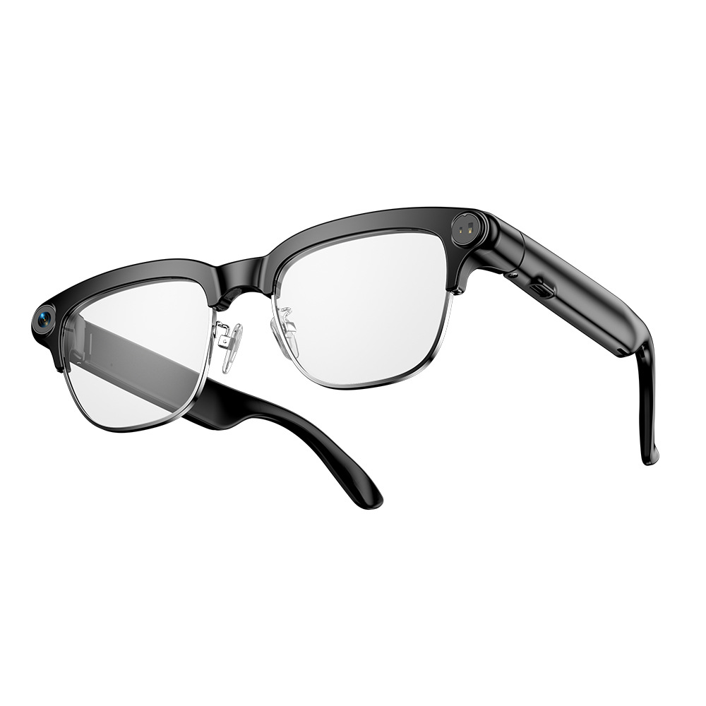 Recording Call 8MP HD Camera AI Photo Smart AI Recognition Simple Glasses