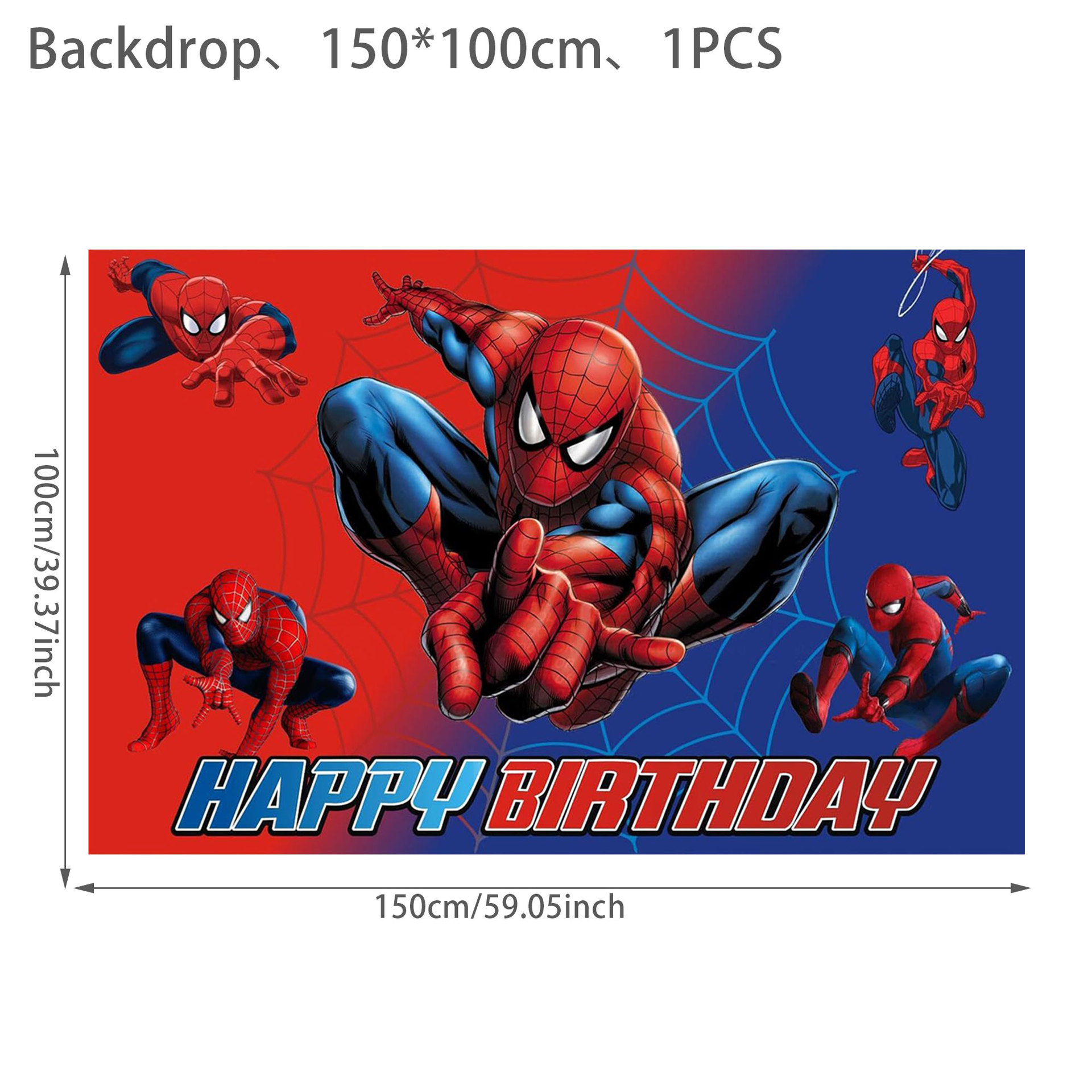 New Hero Spider-Man Theme Boy Birthday Party Tableware Paper Plate Paper Cup Napkin Tablecloth