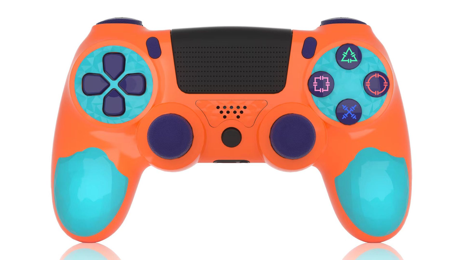 New private mold suitable for P4 wireless Bluetooth controller p4 wireless six-axis vibration game controller