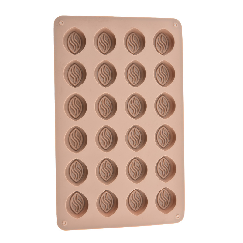 Home DIY 24-hole mini high temperature resistant silicone chocolate mold baking cake biscuit mold