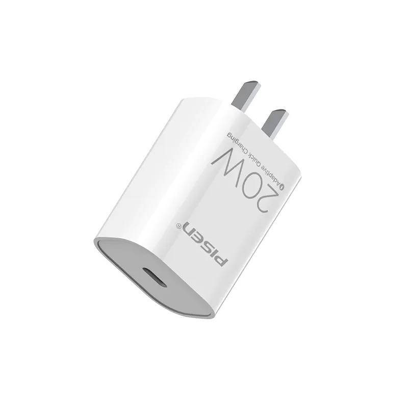 Pisen 20W PD fast charger for Apple iPhone16 quick charge 14 phone 15PMax charging head 13