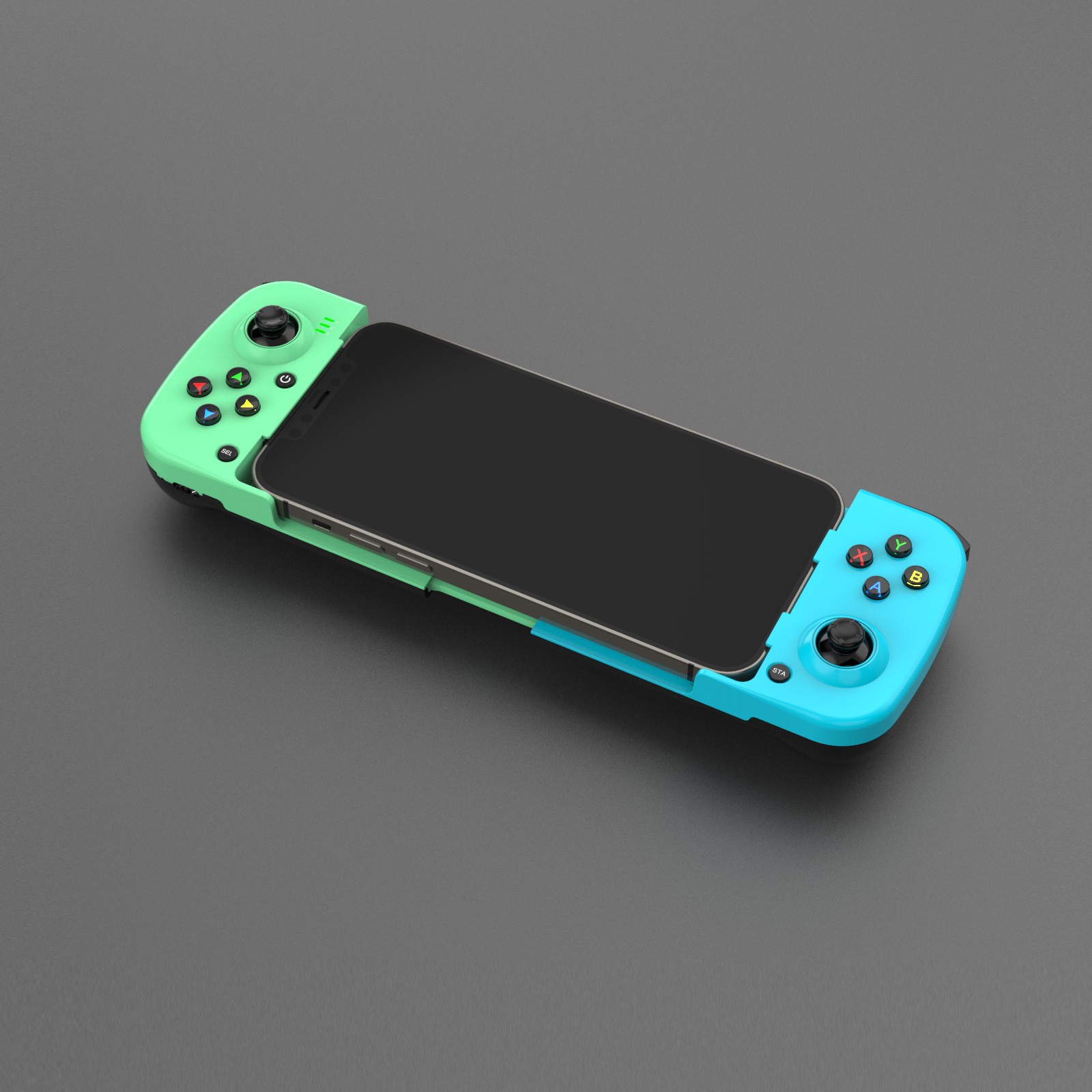 D3 mobile phone Bluetooth wireless game controller mobile game stretch V3 direct connection Android iOS MFI game