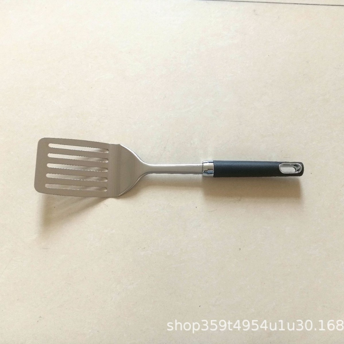 Stainless steel 8-piece kitchen utensil set slotted spoon spatula slotted spatula colander ladle multi-functional household