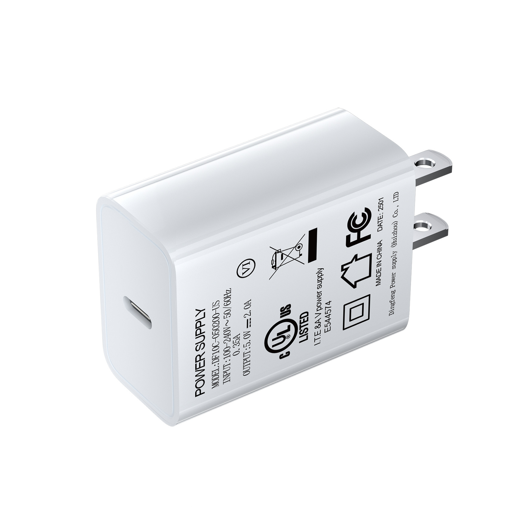 5V2A charger UL certified LED desk lamp small appliance USB charging head set-top box power adapter