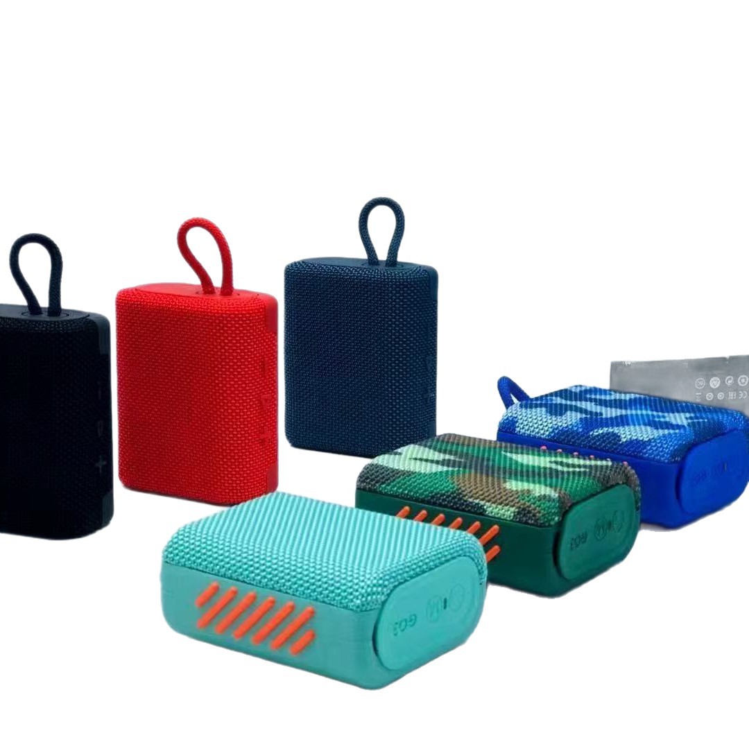 GO3 Gold Brick third generation Bluetooth speaker subwoofer wireless mini card手提 portable outdoor small audio