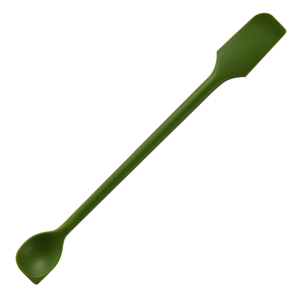 Silicone Scraper Jam Spatula Double-Ended Jam Scraper Spoon Household Kitchen Double-Ended Stirring Spoon Small Spoon