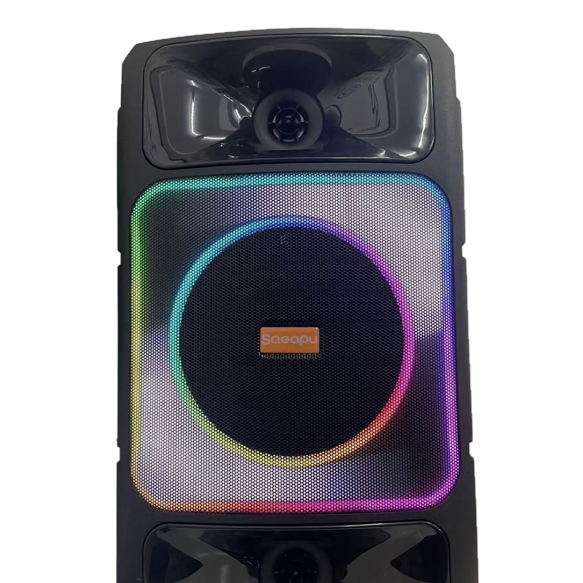 2026 New Dual 8-inch Export Dedicated High Power Mobile Portable Bluetooth Outdoor Square Speaker