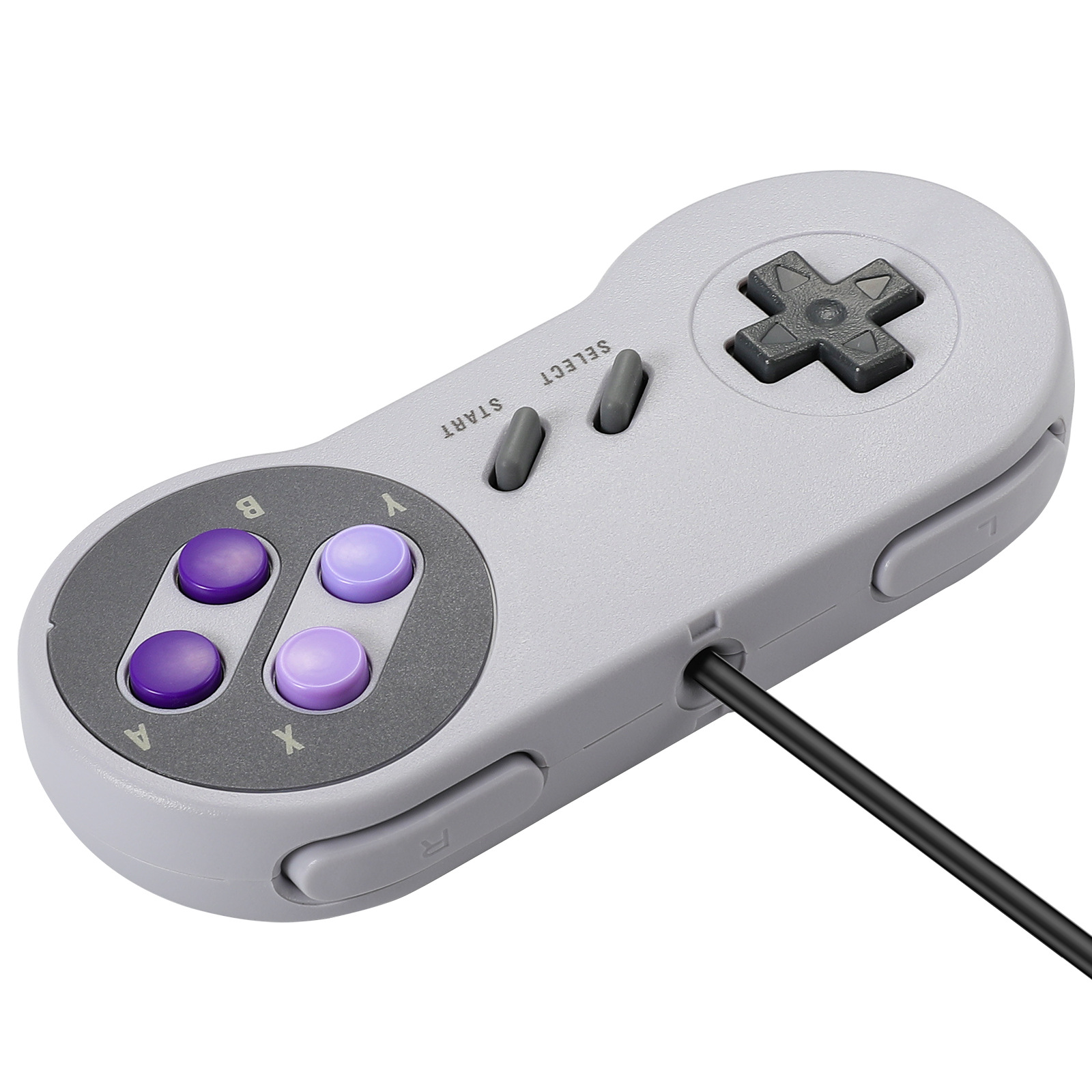 Compatible with original SNES SFC game console Super Nintendo wired game controller SNES game controller SFC controller