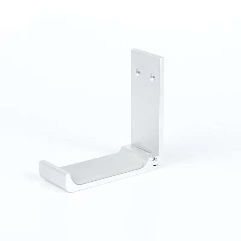 Private mold gaming headset folding stand, over-ear desktop storage hanger, backpack stand, metal no-drill stand