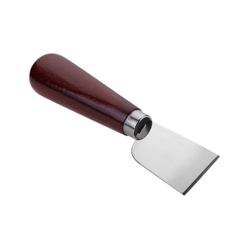 Stainless steel leather cutting knife DIY handmade leather tool leather knife cutting knife leather material cutting knife