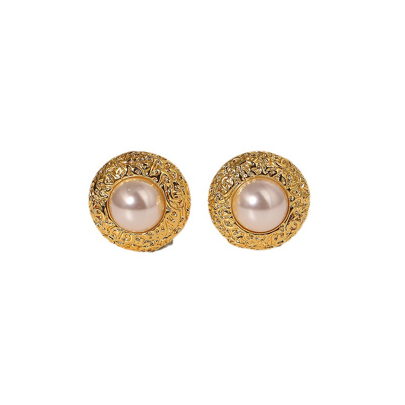 NALA Freshwater Pearl Earrings Flower Pearl Earrings Earrings