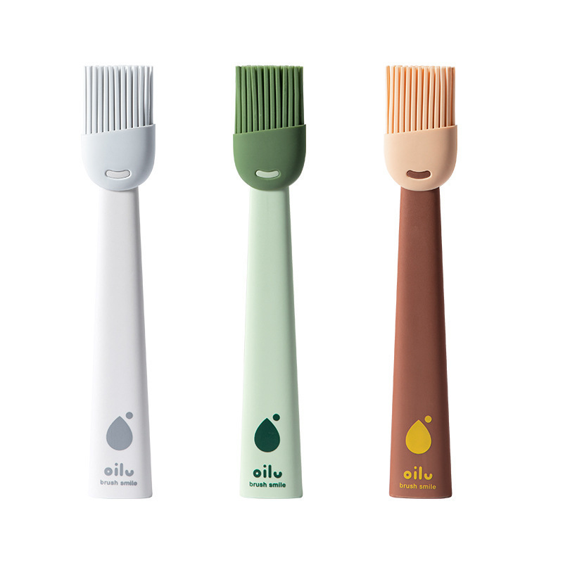 Silicone Oil Brush Food Grade Kitchen Baking BBQ Brush High Temperature Resistant Pancake Grilled Meat Crepe Oil Brush