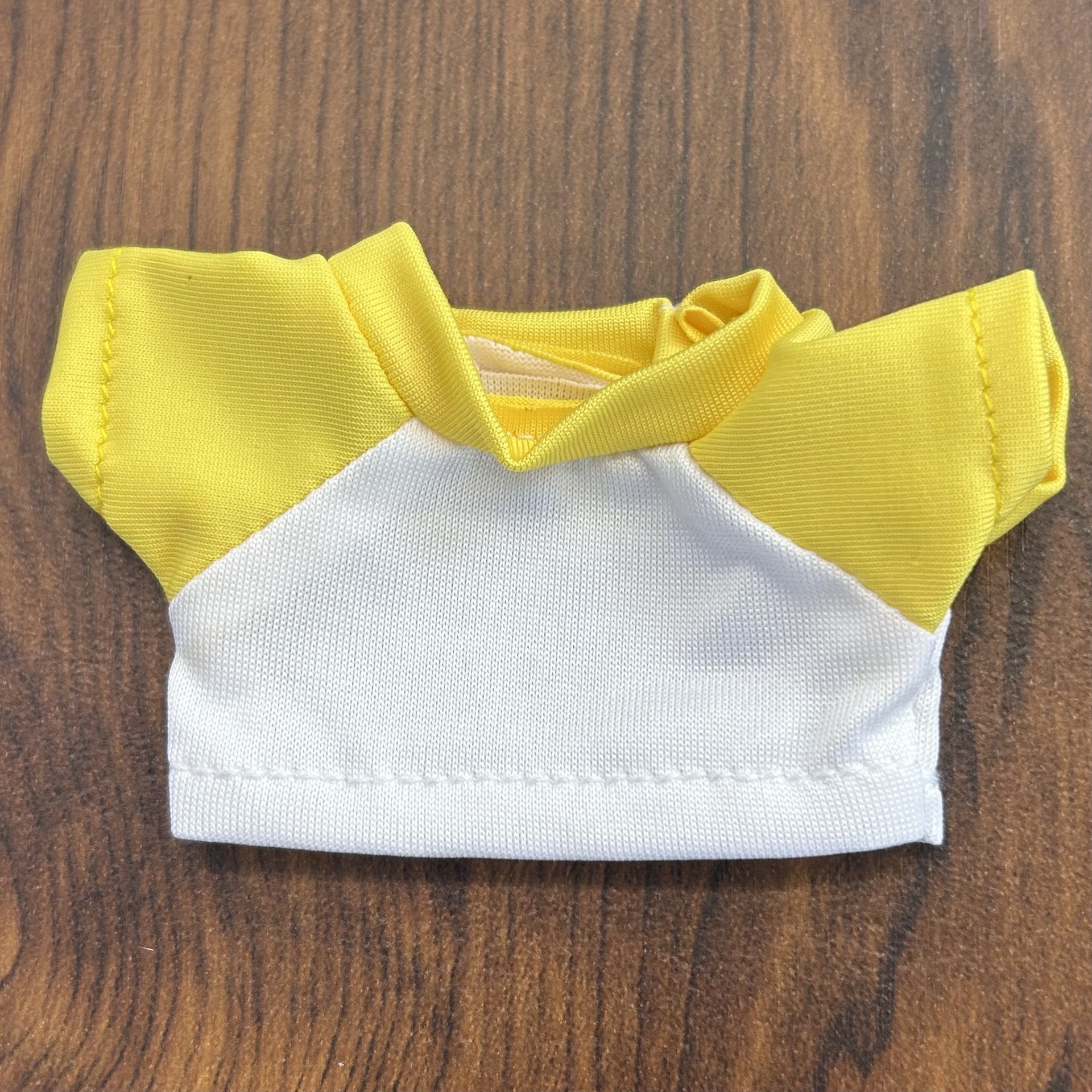 10cm cotton doll color block short sleeve T-shirt doll clothing 15cm ShellieMay kt Wallace and Gromit replaceable clothing wholesale