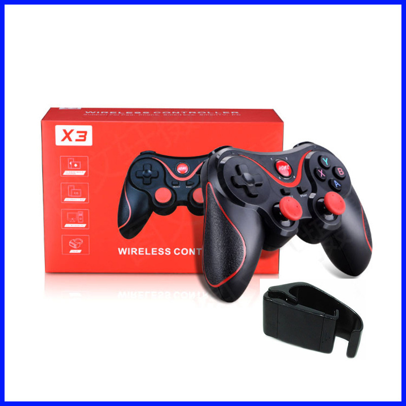 Upgraded X3 smart TV game box PC computer iOS Android phone hand wireless Bluetooth game controller V8