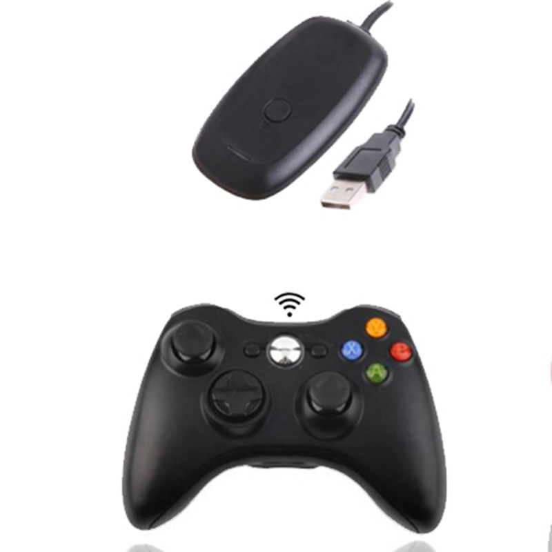 2.4g无线； XBOX360主机/PC专用 （黑色带包装）
