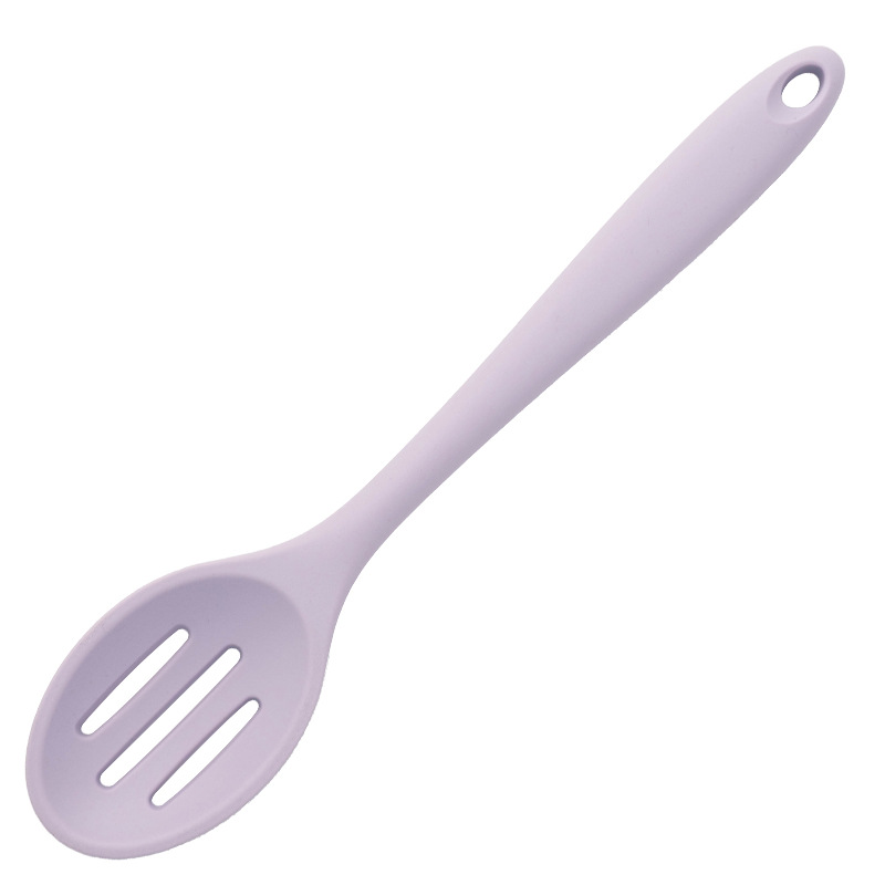 Full Wrap Silicone Soup Spoon Kitchen Cooking Utensil Spoon Children Baby Food Spoon Salad Self-Heating Pack