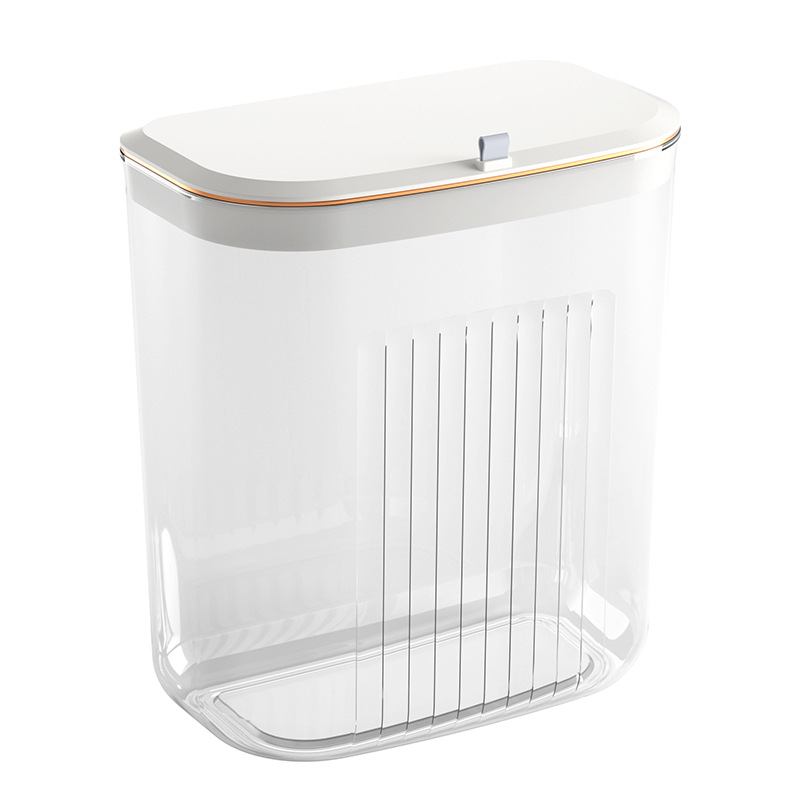 Bathroom Clothes Storage Basket Bathroom Shower Waterproof Laundry Basket Wall-Mounted with Lid Dirty Clothes Basket